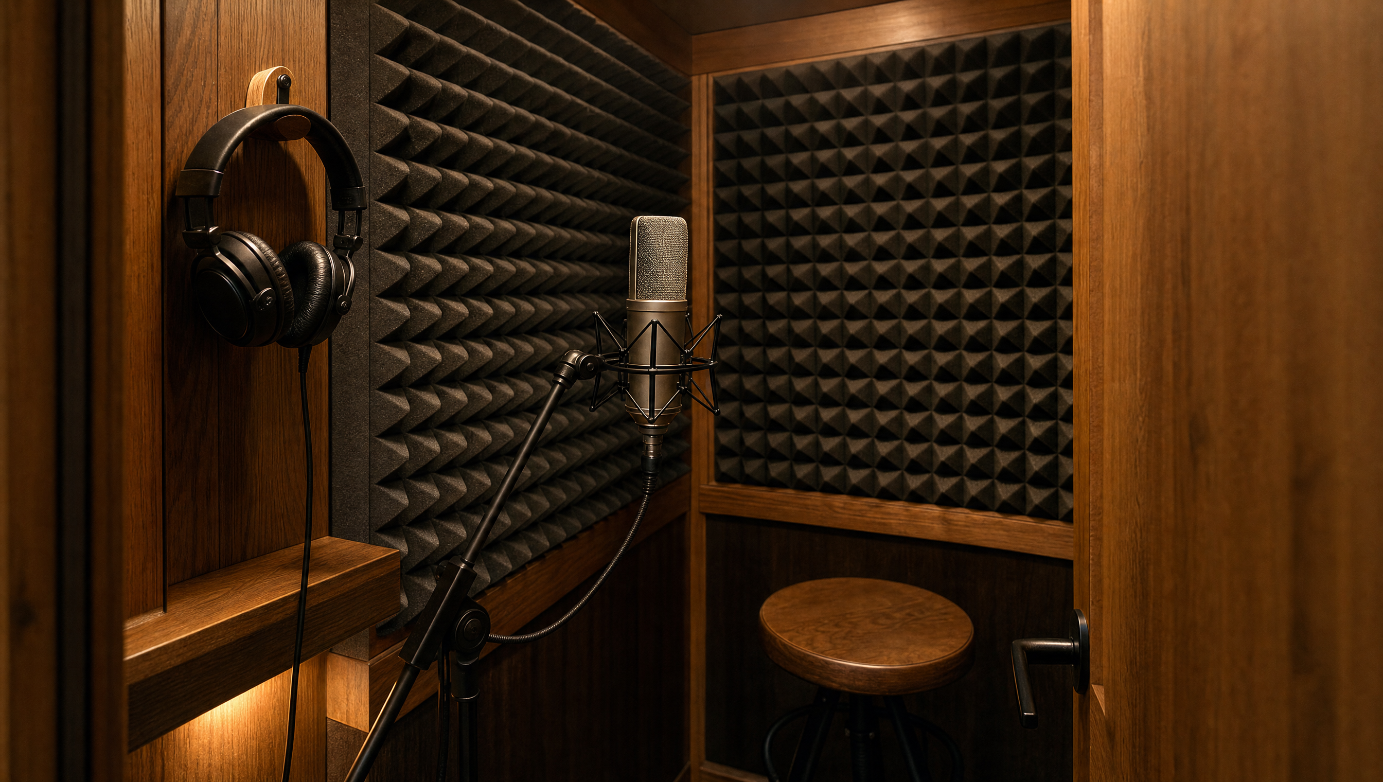 Studio monitoring setup